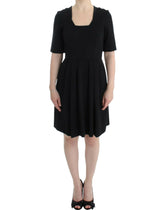 CO|TE Black short sleeve venus dress -   -  CO|TE.